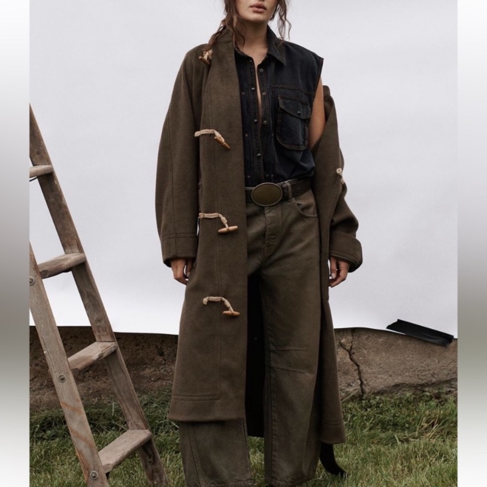 Free People Alma Duffle Coat - Picture 6 of 7